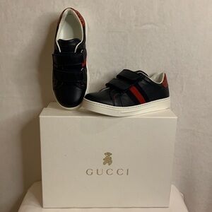 Gucci Kids Sneakers - Black and Red